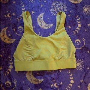 Mustard Yellow Sports Bra